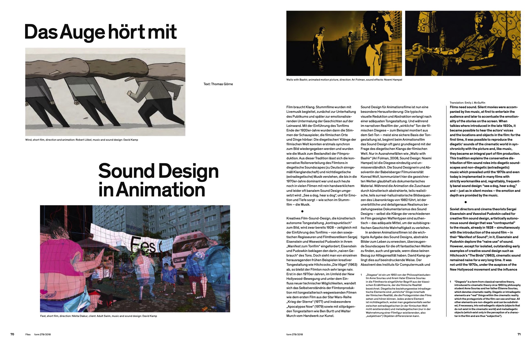 form magazine kamp sound